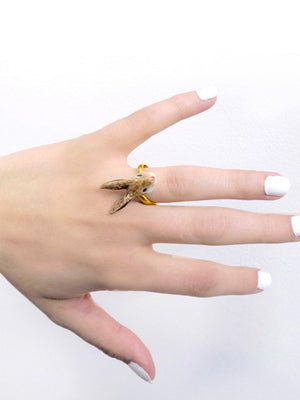 Bague Lapin brun | NACH BIJOUX