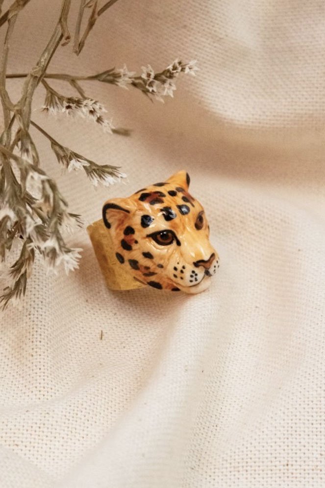 Bague martelée Léopard | NACH BIJOUX