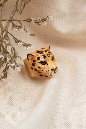 Bague martelée Léopard | NACH BIJOUX