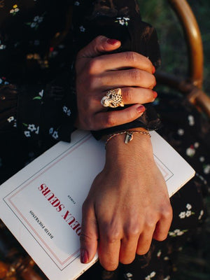 Bague martelée Léopard | NACH BIJOUX