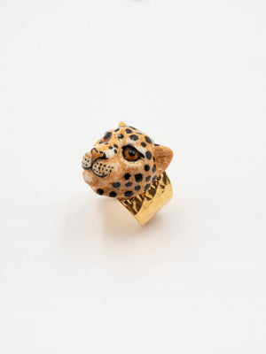 Bague martelée Léopard | NACH BIJOUX