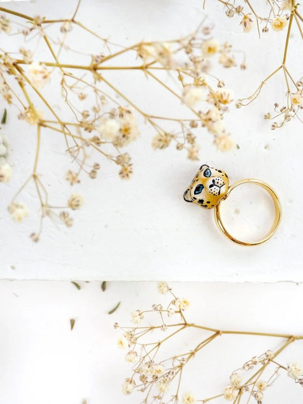 Bague Tête de Léopard | NACH BIJOUX