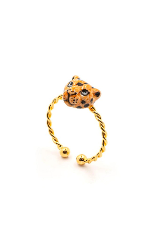 Bague torsadée Léopard | NACH BIJOUX