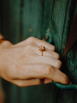Bague torsadée Léopard | NACH BIJOUX