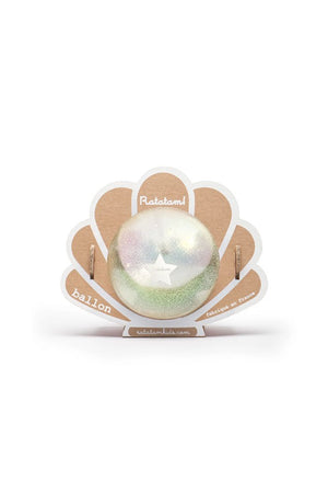 Petit ballon Coquillage Blanc 10cm | RATATAM