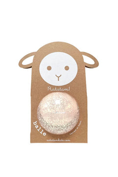 Petit ballon Mouton Bulles Rose 10cm | RATATAM