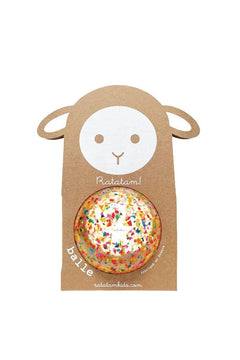 Petit ballon Mouton Confetti Multicolore 10cm | RATATAM