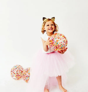 Petit ballon Mouton Confetti Multicolore 10cm | RATATAM