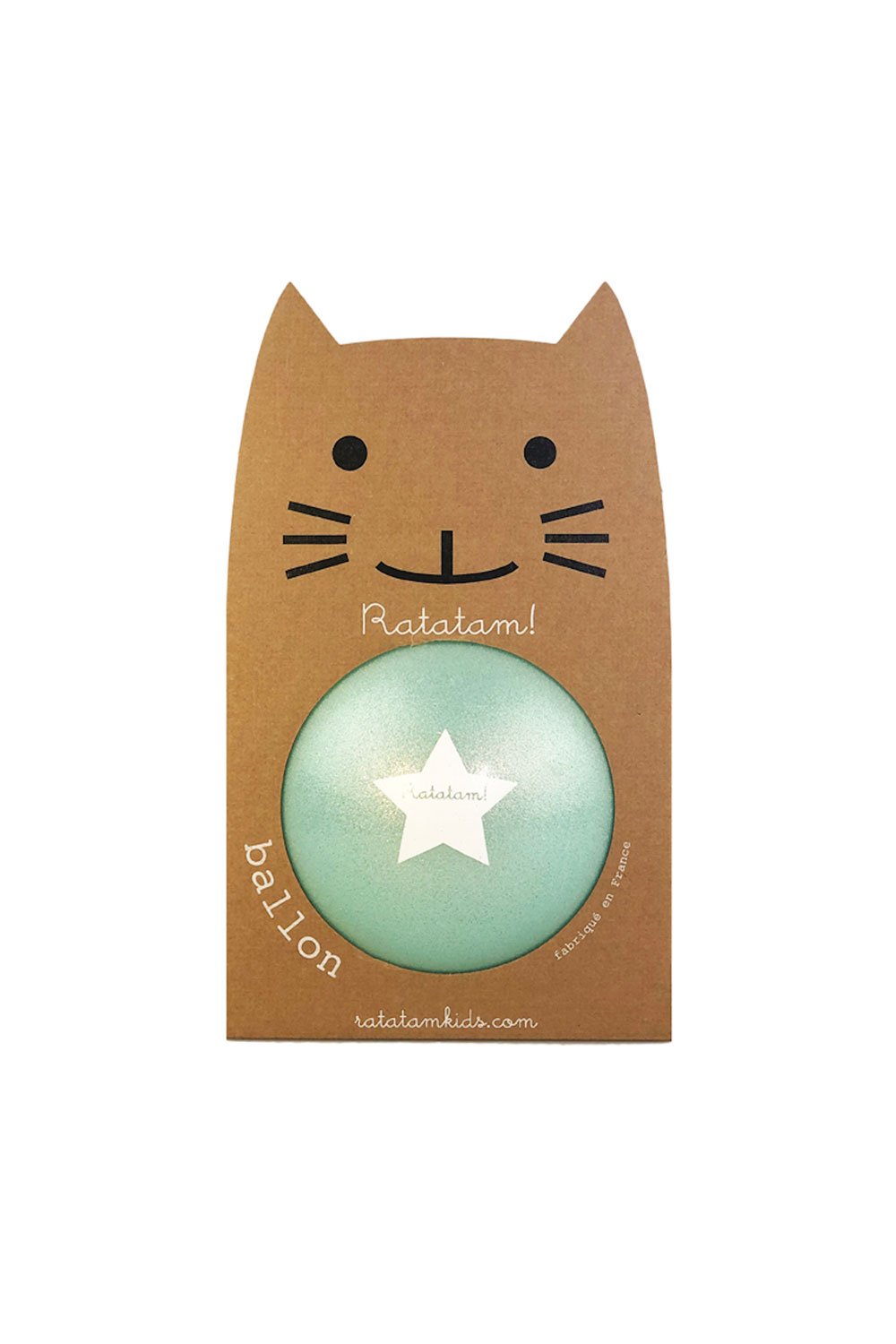 Ballon Chat Summer Bleu 15cm | RATATAM