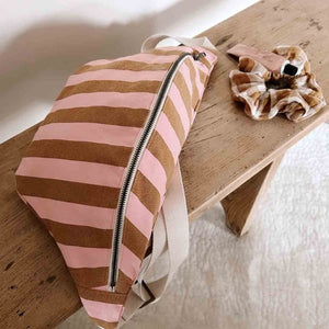 Banane Rayures Caramel / Strawberry | ROSE IN APRIL