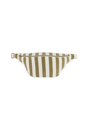 Banane Rayures Olive / Ecru | ROSE IN APRIL