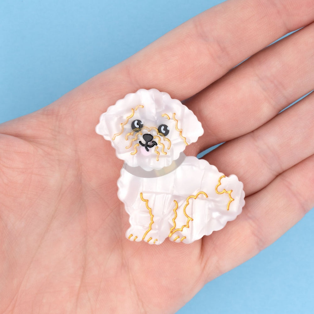 Barrette Bichon | COUCOU SUZETTE