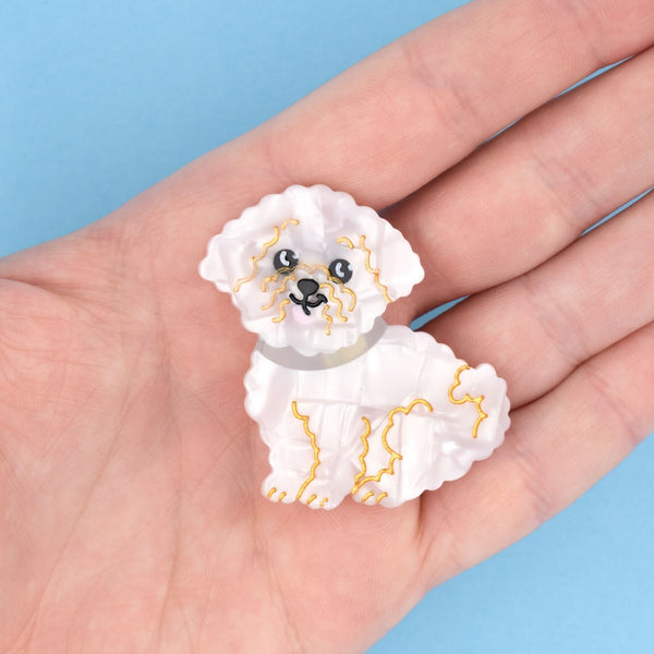 Barrette Bichon | COUCOU SUZETTE