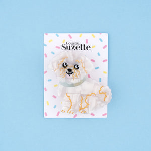 Barrette Bichon | COUCOU SUZETTE