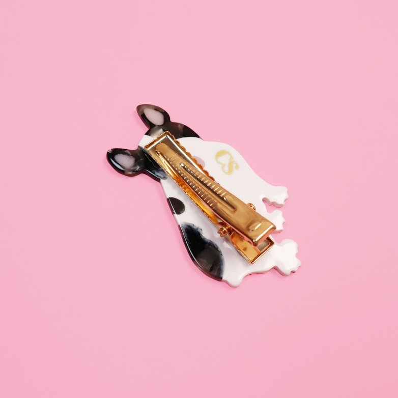 Barrette Bouledogue | COUCOU SUZETTE