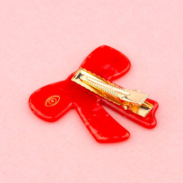 Barrette Noeud Rouge | COUCOU SUZETTE