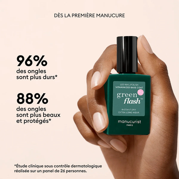 Base coat vitaminée Green Flash | MANUCURIST
