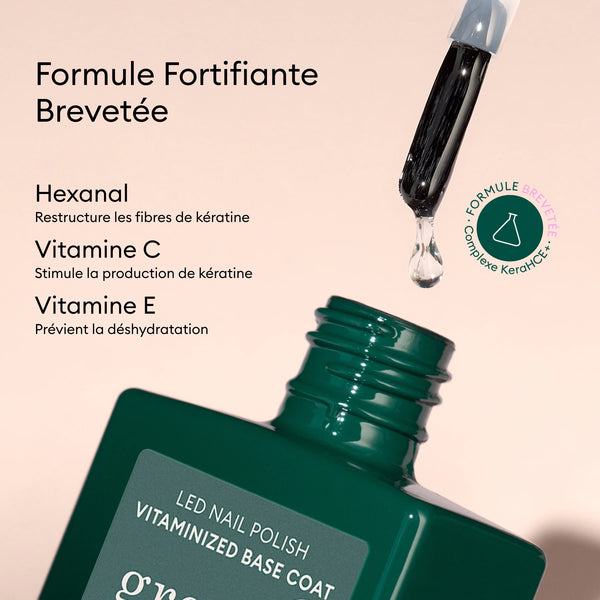 Base coat vitaminée Green Flash | MANUCURIST