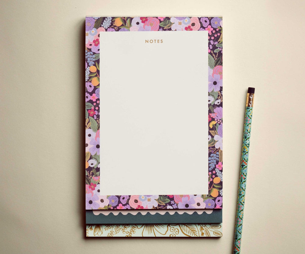 Bloc-notes à niveaux 'Garden party' | RIFLE PAPER CO