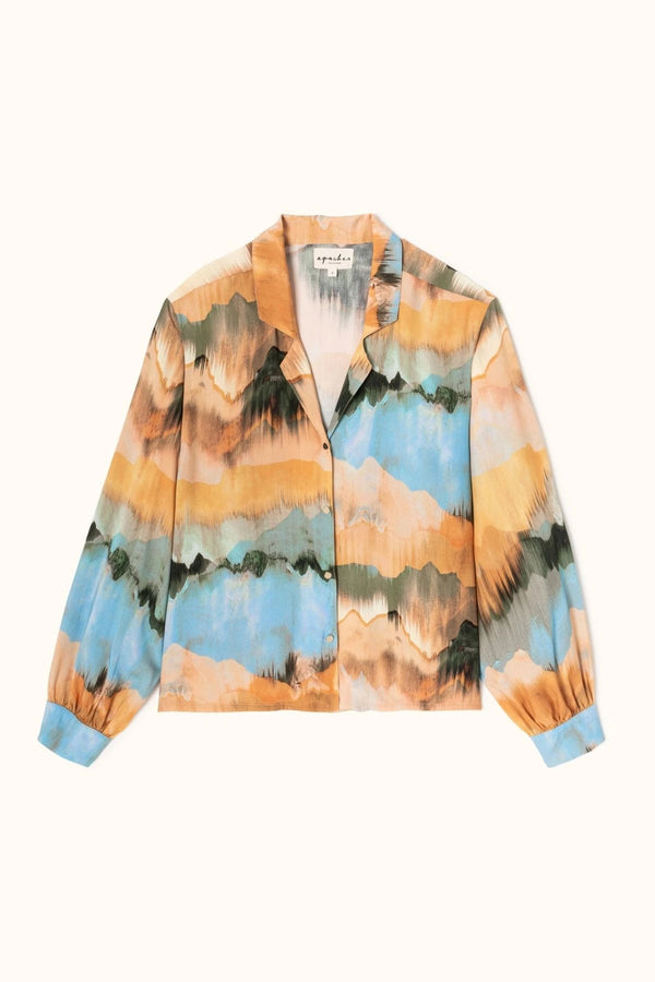 Blouse 'Balaji' Watercolor | APACHES COLLECTIONS