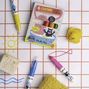 6 crayons multisurfaces 'Les Schmouks' | MOULIN ROTY