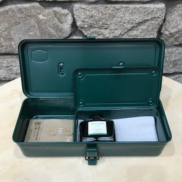 Boîte à outils en métal 'T 320' Vert antique | TOYO STEEL