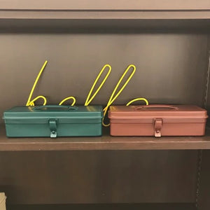 Boîte à outils en métal 'T 320' Vert antique | TOYO STEEL