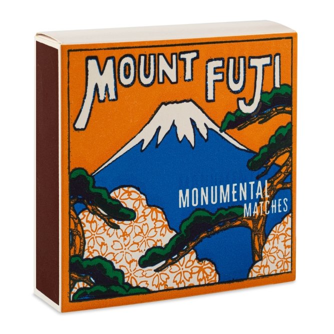 Boîte d'allumettes 'Mount Fuji' | ARCHIVIST GALLERY