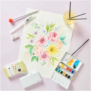 Boîte d'aquarelles 'Pastel' | RICO DESIGN