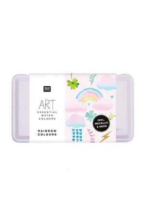Boîte d'aquarelles 'Rainbow' | RICO DESIGN