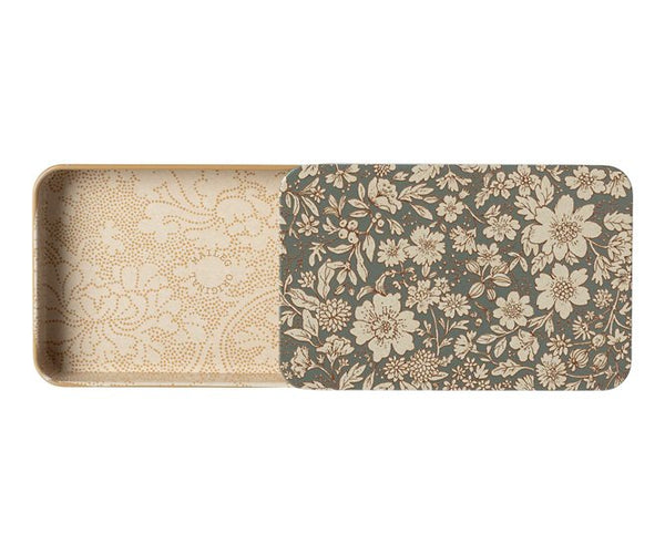 Boîte en métal coulissante 'Blossom' Bleu | MAILEG