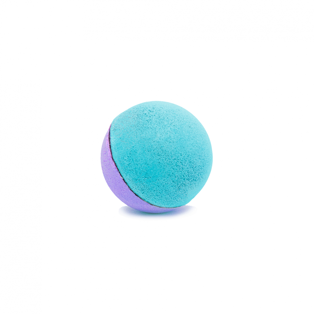 Boule de bain effervescente Duo bleu et violet | NAILMATIC