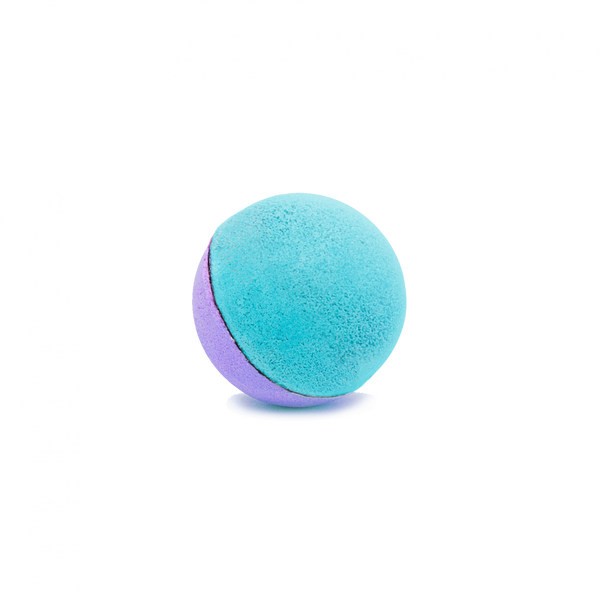 Boule de bain effervescente Duo bleu et violet | NAILMATIC