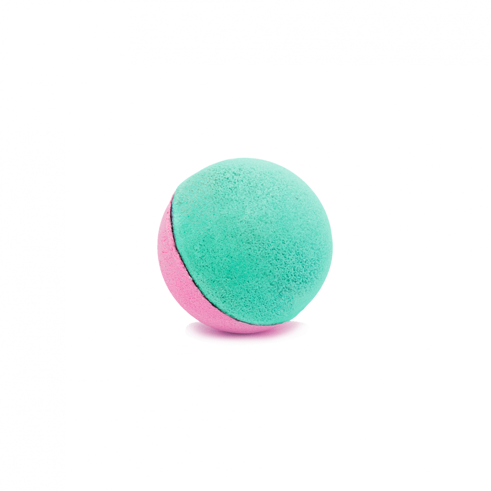 Boule de bain effervescente Duo rose et vert | NAILMATIC