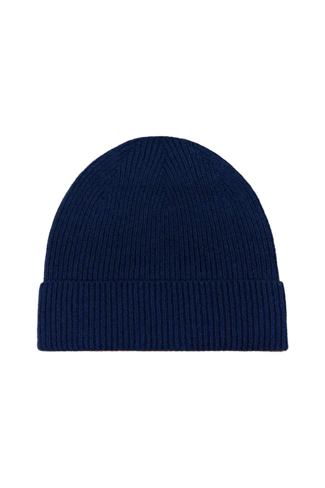 Bonnet en laine mérinos 'Grand-Bé' Bleu roi | CÉZEMBRE
