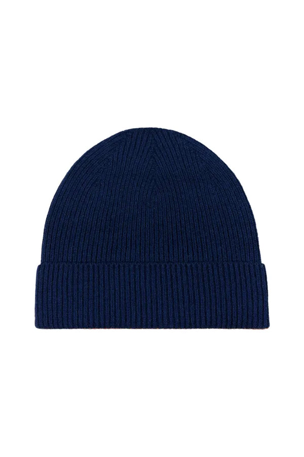 Bonnet en laine mérinos 'Grand-Bé' Bleu roi | CÉZEMBRE