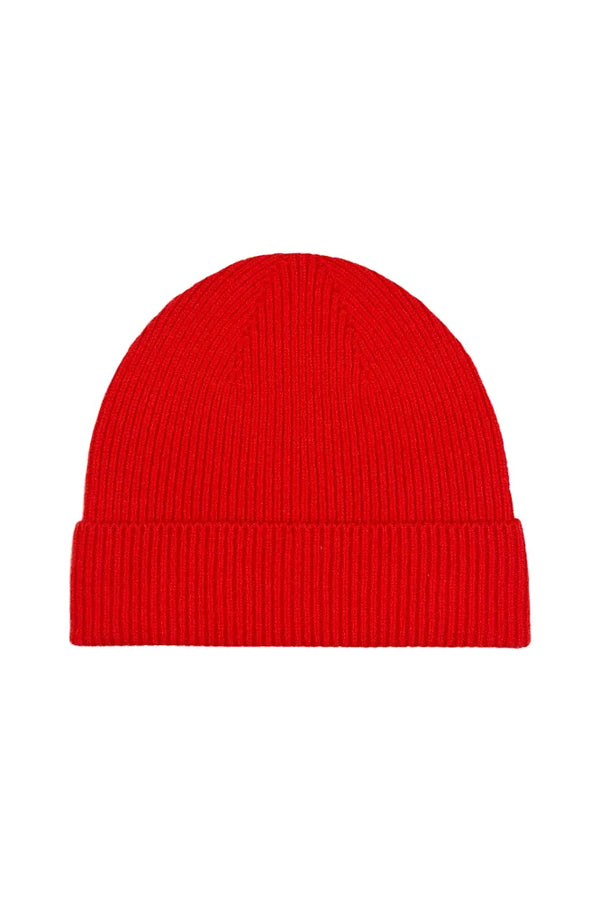Bonnet en laine mérinos 'Grand-Bé' Corail | CÉZEMBRE