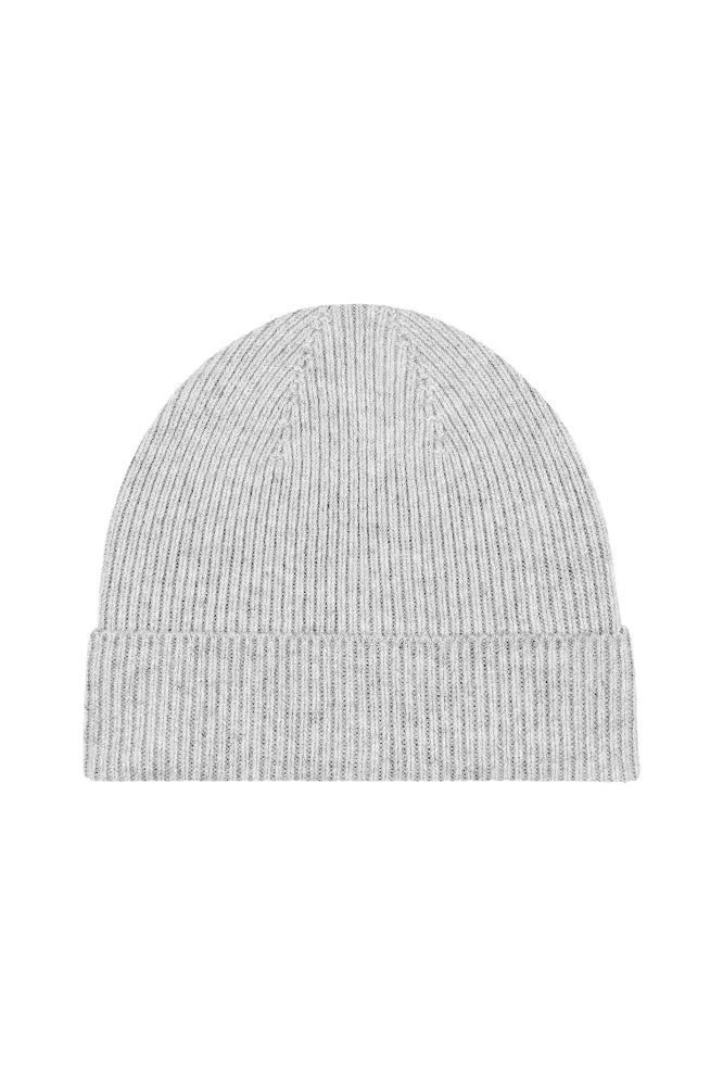 Bonnet en laine mérinos 'Grand-Bé' Gris clair | CÉZEMBRE