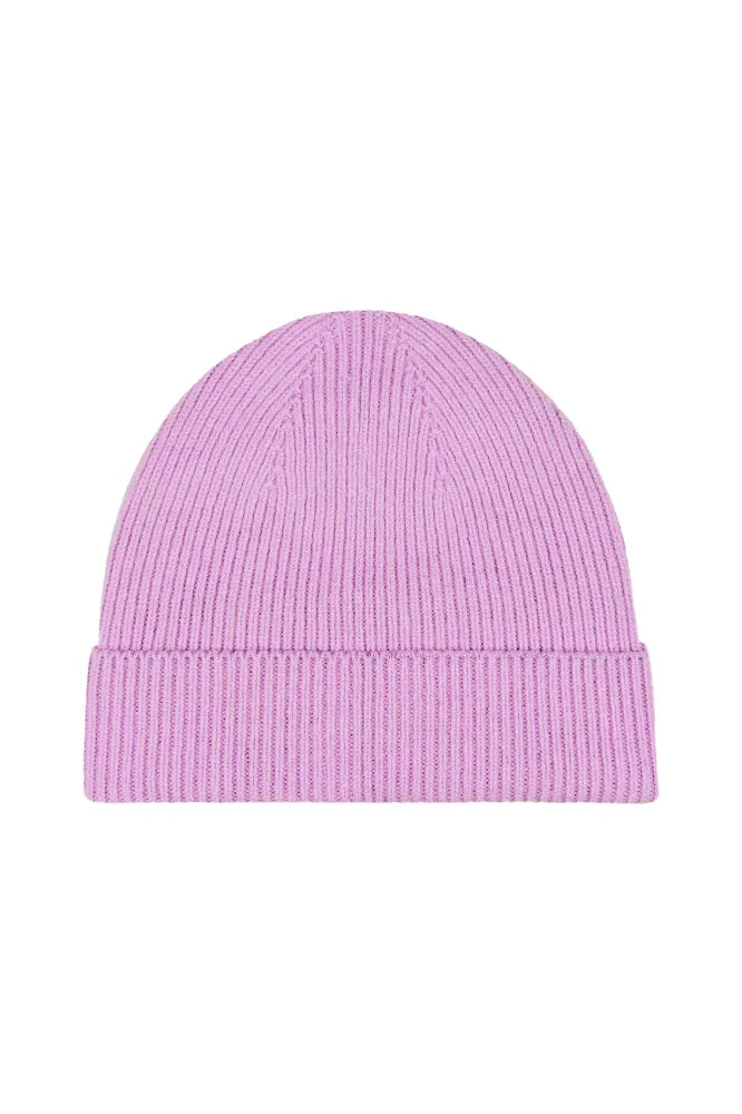 Bonnet en laine mérinos 'Grand-Bé' Lila | CÉZEMBRE