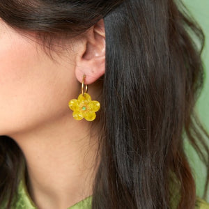 Boucles d'oreilles Bouton d'or | COUCOU SUZETTE