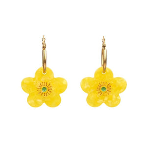 Boucles d'oreilles Bouton d'or | COUCOU SUZETTE