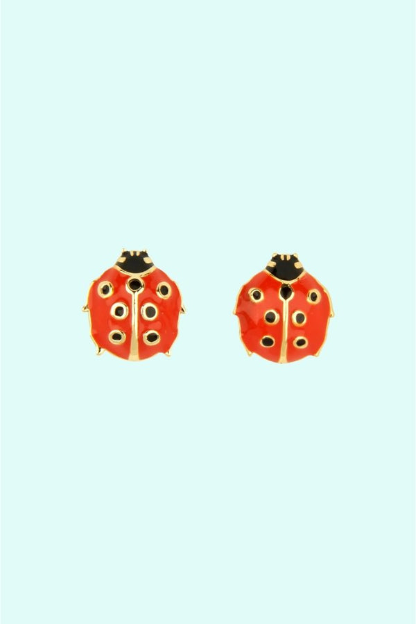 Boucles d'oreilles Coccinelle | COUCOU SUZETTE
