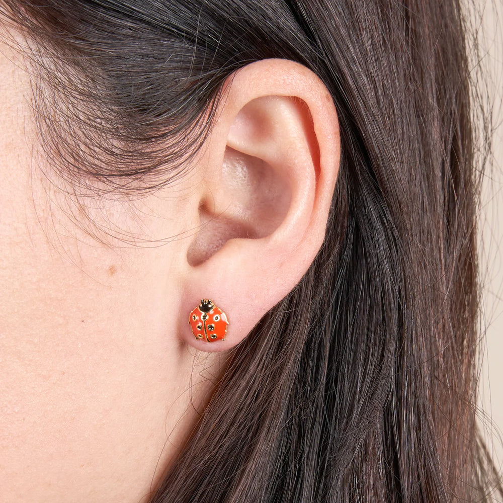 Boucles d'oreilles Coccinelle | COUCOU SUZETTE