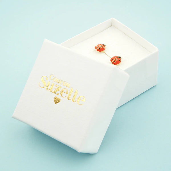 Boucles d'oreilles Coccinelle | COUCOU SUZETTE