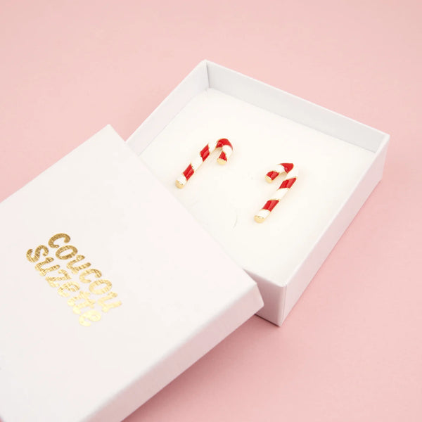 Boucle d'oreilles Sucre d'orge | COUCOU SUZETTE