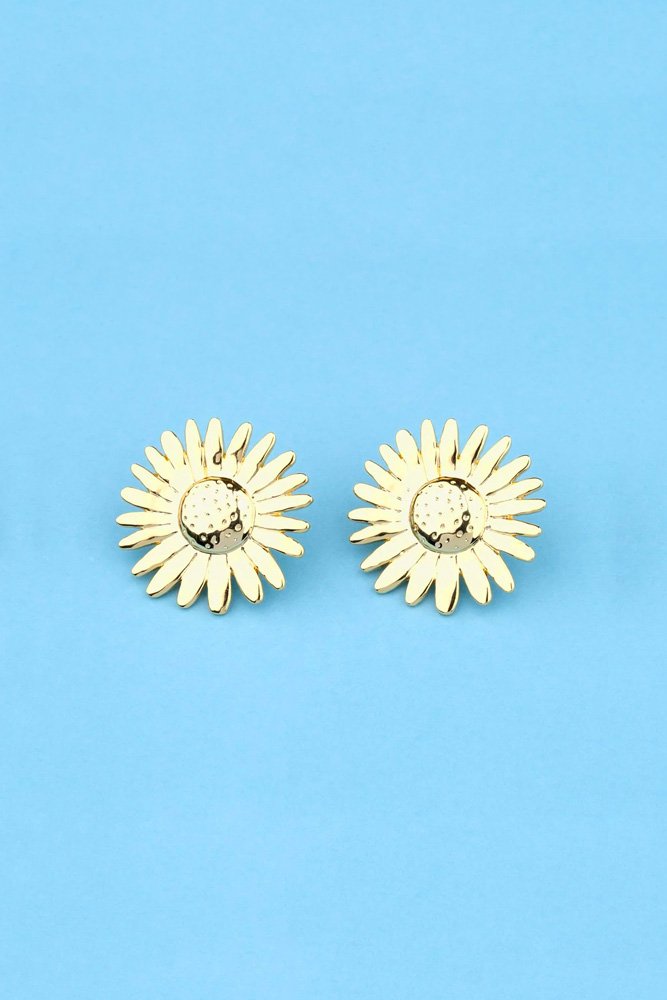 Boucles d'oreilles Tournesol | COUCOU SUZETTE