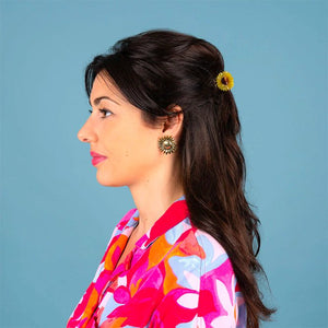 Boucles d'oreilles Tournesol | COUCOU SUZETTE