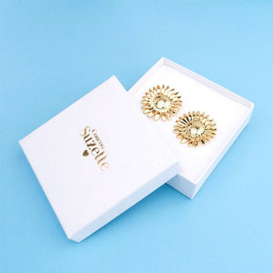 Boucles d'oreilles Tournesol | COUCOU SUZETTE