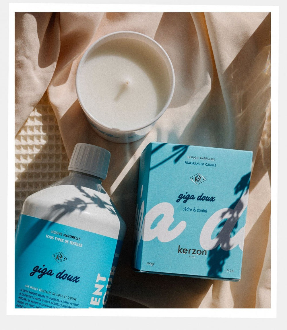 Bougie parfumée 'Giga doux' | KERZON