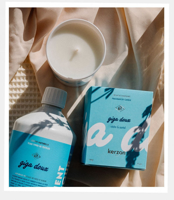 Bougie parfumée 'Giga doux' | KERZON